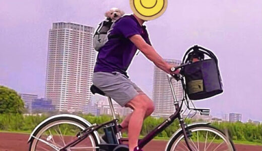 【電動アシスト自転車】K9スポーツサックAIRでワンコをつれて散歩の代わりにサイクリングしてみた。【犬 リュック】